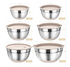 Stainless Steel Mixing Bowls Set with Airtight Lids & Graters – 26PCS Non-Slip Khaki Bowls