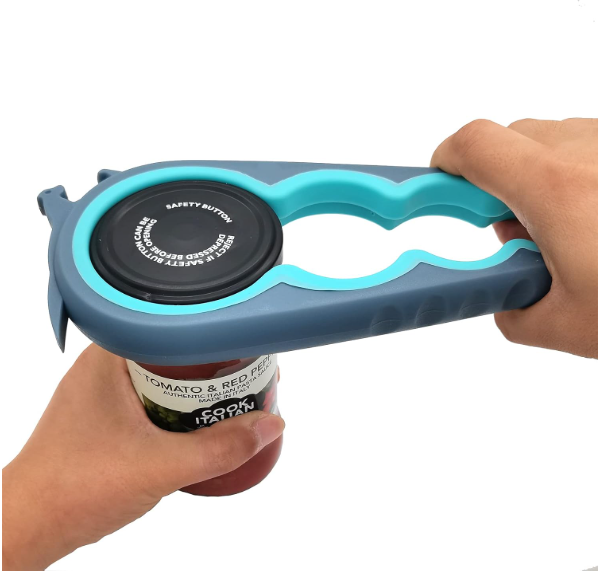 Otstar Multi Jar Opener – Easy Lid Removal for Seniors & Weak Hands