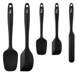 5-Piece Silicone Spatula Set | 600°F Heat-Resistant, BPA-Free, Nonstick-Safe, Dishwasher-Safe