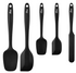5-Piece Silicone Spatula Set | 600°F Heat-Resistant, BPA-Free, Nonstick-Safe, Dishwasher-Safe