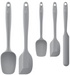 5-Piece Silicone Spatula Set | 600°F Heat-Resistant, BPA-Free, Nonstick-Safe, Dishwasher-Safe