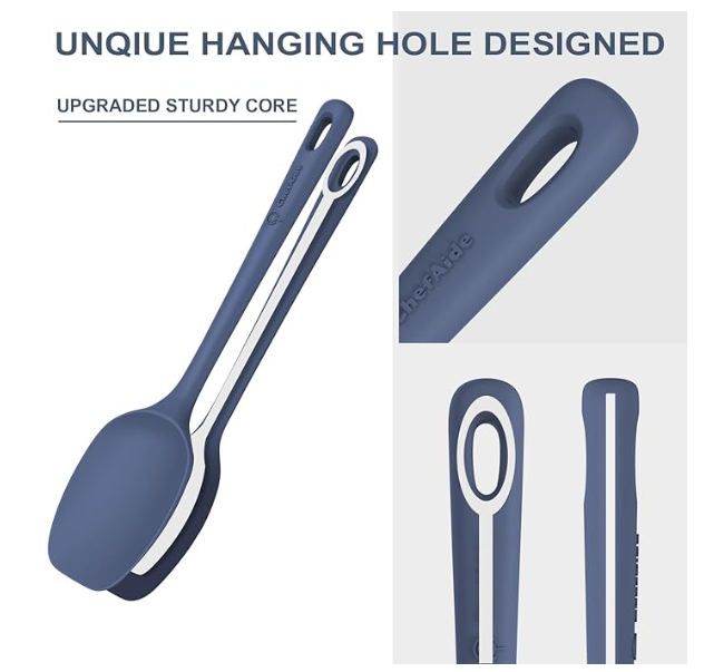 Silicone Spatula Set (5-Piece) – Food-Grade, Heat Resistant, Nonstick-Safe Kitchen Tools